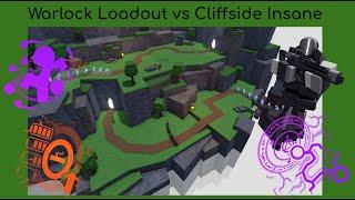 Warlock Loadout vs Cliffside Defense Insane