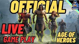 Conan Exiles age of heroes starting on official LIVE!!