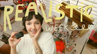 low energy week in an artist's life ~ the ups and downs of being self employed!