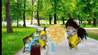 BANANA KATHAPPY ANDCRY (2MUNUTES) VIDEOS 220 #catmemes  #cat #happycat #fyp