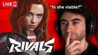 Live - Marvel Rivals but I can only play Black Widow