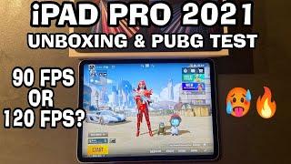 IPAD PRO M1 2021 UNBOXING AND PUBG TEST IN 2022