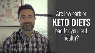 Low carbohydrate diet or ketogenic diet - bad for your gut health?