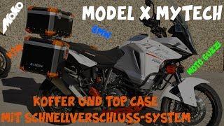 Model X Motorradkoffer - Alu Koffersets für BMW, KTM, Moto Guzzi