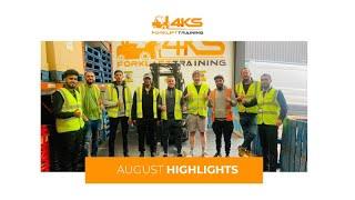 4KS Forklift Training Birmingham August Highlights