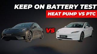 How much does the HVAC drain from the battery? | Heat Pump vs PTC