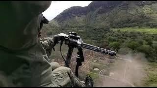 BLACK HAWK  artillero policia nacional de Colombia