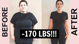 Inspiring Weight Loss Transformation (-170 LBS!!!) | Tina Minasyan