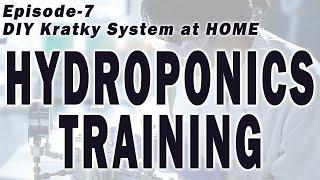 Hydroponics Training - Episode 7 (Kratky System) Hydroponic Farming Training Hydroponics Training