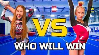 GYMNAST VS CHEERLEADER ft/ Anna Mcnulty