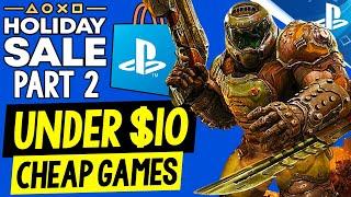 15 AMAZING PSN Game Deals UNDER $10! PSN HOLIDAY SALE PART 2 CHEAP PS4/PS5 Games to Buy!