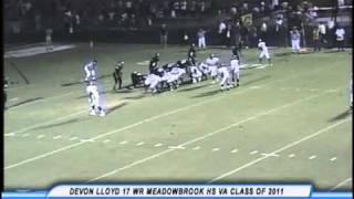 #17 Devon Lloyd 2010
