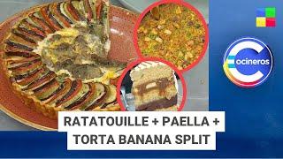 Ratatouille + Paella + Torta Banana Split #CocinerosArgentinos | Programa completo (22/10/24)