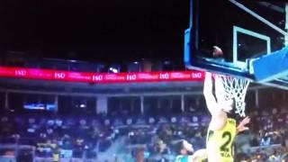 Fenerbahçe 82-68 Zalgris Kaunas - Jan Vesely Muhteşem Smaç-Dunk