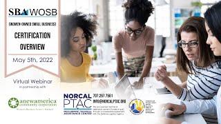 Women-Owned Small Business (WOSB) Certification Overview