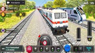 Rajdhani Express Train Game Download | Indian Train Simulator Game Android Gameplay | TRAIN GAMES 3D