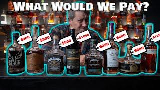 How Much Would We Pay For These Hard to Find Whiskeys?