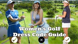 Golf Outfits : Dress Code Guide: How to Dress for Success on the Greens #golf @secretgolftour