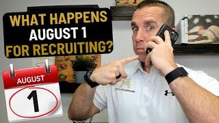 Recruiting is about to EXPLODE in August (Plus The D1 Recruiting Calendar)