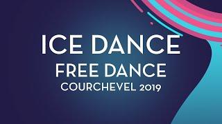 Elizabeth Tkachenko / Alexei Kiliakov (USA)| Ice Dance Free Dance | Courchevel 2019