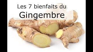 Les 7 bienfaits du Gingembre