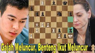 Abdusattorov diHajar Ratu Catur !!  ||  WR Chess Cup 2024