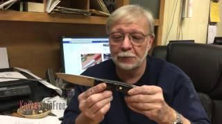 Mike Stewart of Bark River Knives Reviews Tracker Companion