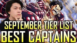 THE BEST LEGEND CAPTAINS | TIER LIST | (PART 1) SEPTEMBER | One Piece Treasure Cruise | ワンピース (トレクル)