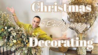 THE BEAUTIFUL LIFE | Christmas Entryway Decorating 2024