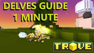 Trove - Delves Guide in less than 60 Seconds