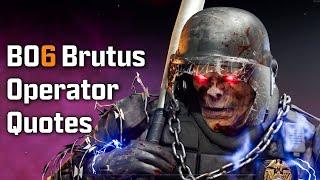 Black Ops 6 Zombies - Brutus Operator Quotes (Updated)