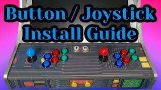 Arcade Button & Joystick Install Guide - RetroPie Guy Arcade Control Tutorial