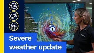 Severe Weather Update 3 March 2025: Tropical cyclone crossing likely for south-east Queensland