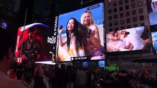 filming Times Square Billboards by Alexander Gurman
