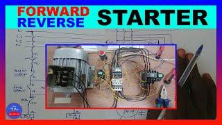 Forward and Reverse motor starter | forward reverse starter