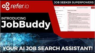 JobBuddy by Refer.io: Your Ultimate AI Tool for Job Search Success!