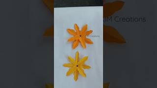 KIM Creations Easy Paper flowers #kimcreations #paperflowers #papercraft