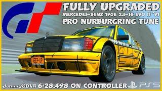 GT7 - Mercedes-Benz 190E 2.5-16 Evo II '91 Pro Tune | Nurburgring Original Engine | Gran Turismo 7