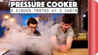 PRESSURE COOKER | 6 Dishes Tested by 2 Chefs | Sorted Food