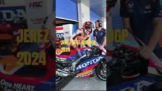 JEREZ TEST MOTOGP 2024 LUCA MARINI REPSOL HONDA TEAM #shorts #motogp #videoshorts #lucamarini #fyp
