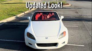 S2000 Worn Windshield Trim Fix (Change AP1 Windshield Frame to AP2 Style)