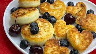 Самые вкусные сырники,мой любимый рецепт️