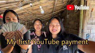 Finally got my first YouTube payment || thanks to you all || village vlog