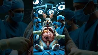 rabbit treatment mordent hospital #wildliferescue #animalsrescue #humanity #worldwide #rabbit