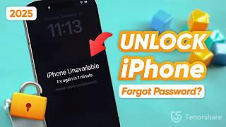 How to Unlock iPhone If You Forgot Password | Without Losing Data (2025 Guide)