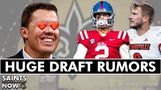 HUGE NFL DRAFT REPORT From Adam Schefter On New Orleans Saints & Jaxson Dart, Shedeur Sanders