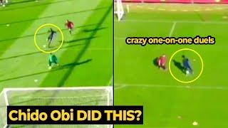 Chido Obi-Martin shared another crazy training session TOYING his opponents one-on-one duels