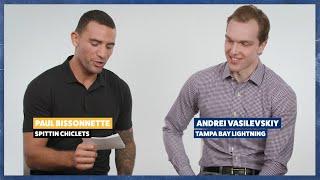 Fun with Biz: Andrei Vasilevskiy answers questions about teammates