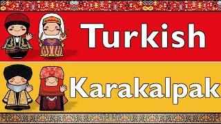 TURKIC: TURKISH & KARAKALPAK