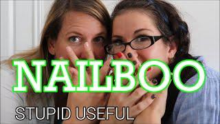 Ep 27 - Review salon nails at home with Nailboo:  Stupid Useful